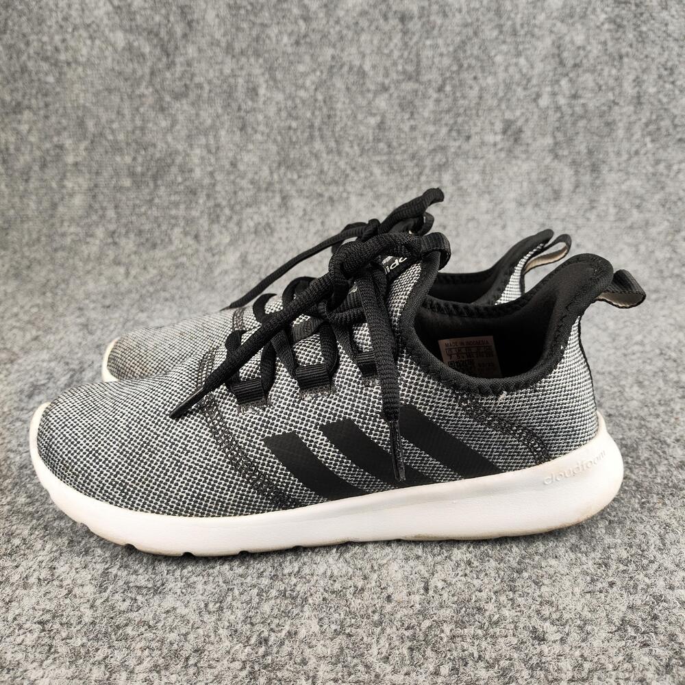 Adidas Cloudfoam Shoes Womens Size 7 Gray Mesh Running Low Top Sneakers HQ4755
